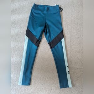 NWT Adidas Climalite Teal Leggings